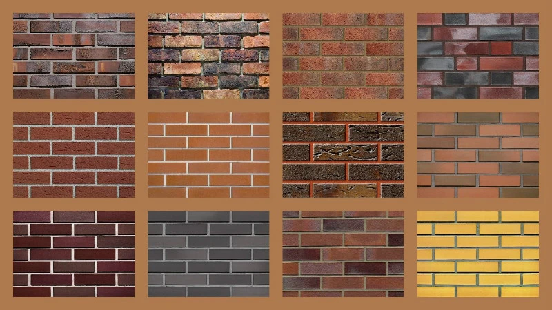 Примеры кладки из клинкерного кирпича