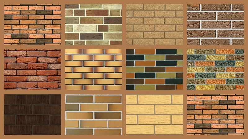 Примеры кладки из клинкерного кирпича