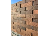 Облицовочный кирпич 1НФ баварская кладка флэш Байкал рустик, ВолгаБрик