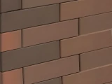 Облицовочный кирпич евро 0.7 НФ красно-коричневый флэш гладкий, ВолгаБрик